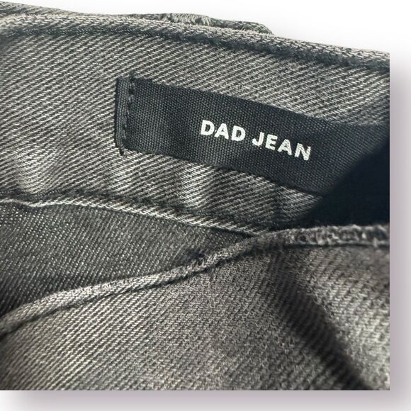 Cotton On Grey Womens Jeans Dad Jean Size 2 Mid Rise Straight Leg - Picture 4 of 7